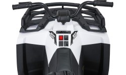 Keturratis elektromobilis WOLF 4x4 ATV Quad baltas