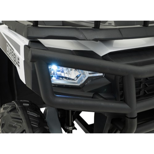 Keturratis elektromobilis WOLF 4x4 ATV Quad baltas