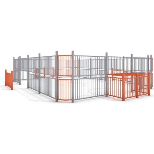 Futbolo vartai Inter-Play 3 (9x7 m)