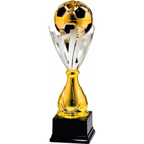 Taurė 9708 Futbolas - 39cm - Auksinė