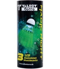 Badminton Shuttlecocks Talbot Torro Magic Night, Led, 479123