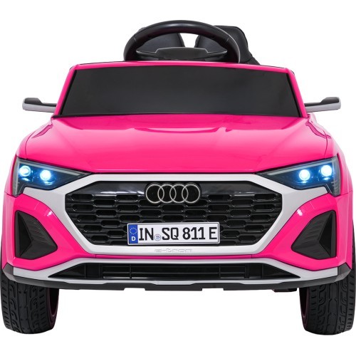 Elektromobilis vaikams Audi SQ8, rožinis