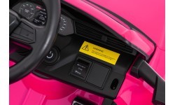 Детский электромобиль Audi SQ8, розовый
