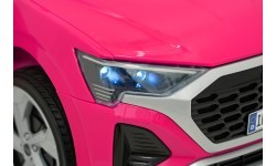 Elektromobilis vaikams Audi SQ8, rožinis