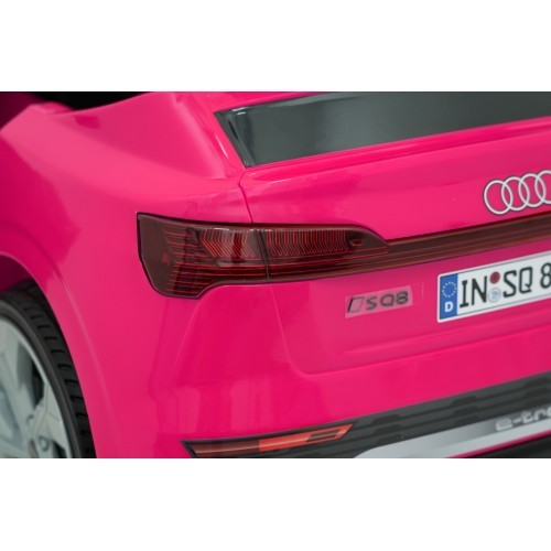 Elektromobilis vaikams Audi SQ8, rožinis