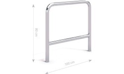 Steel Bicycle Rack Inter-Play 30