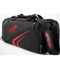 Спортивная сумка Venum Trainer Lite Evo - черная/красная
