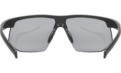 Uvex Aerios S sunglasses, black matt / smoke