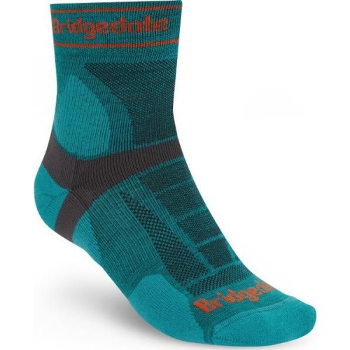 UL TrailRun Merino Sport 3/4 kojinės, žalsvai mėlynos, S - 259