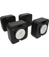 Разборные гантели Newton Fitness 2 × 32 кг (4–32 кг)