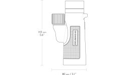 Hawke Endurance ED 8x42 green monocular