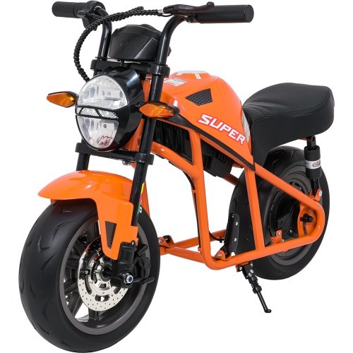 Электромотоцикл SUPERMOTO, оранжевый