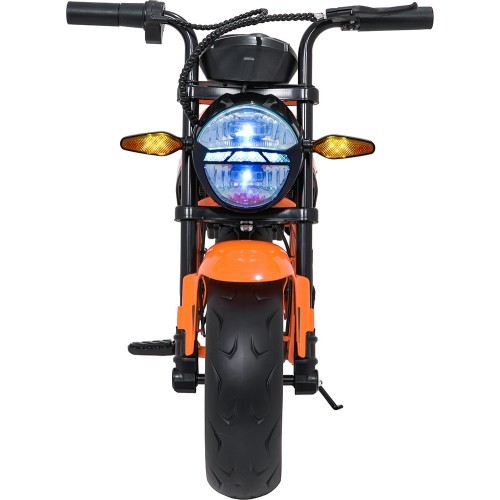 Elektrinis motociklas SUPERMOTO, oranžinis