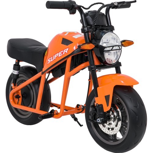 Электромотоцикл SUPERMOTO, оранжевый
