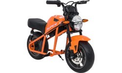 Elektrinis motociklas SUPERMOTO, oranžinis