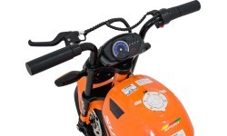 Электромотоцикл SUPERMOTO, оранжевый