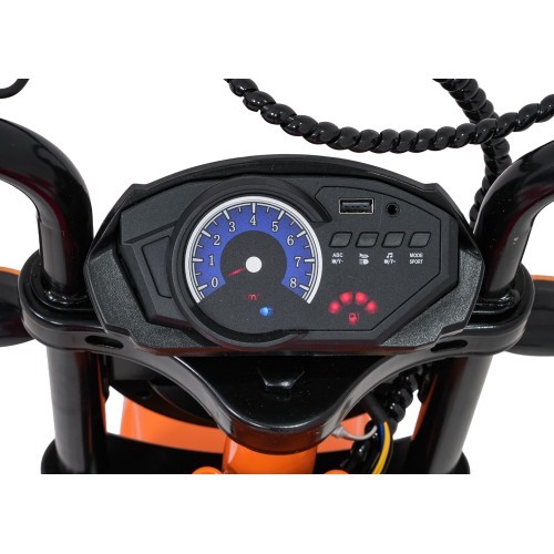 Электромотоцикл SUPERMOTO, оранжевый