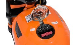 Elektrinis motociklas SUPERMOTO, oranžinis