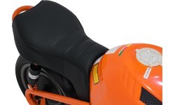 Elektrinis motociklas SUPERMOTO, oranžinis