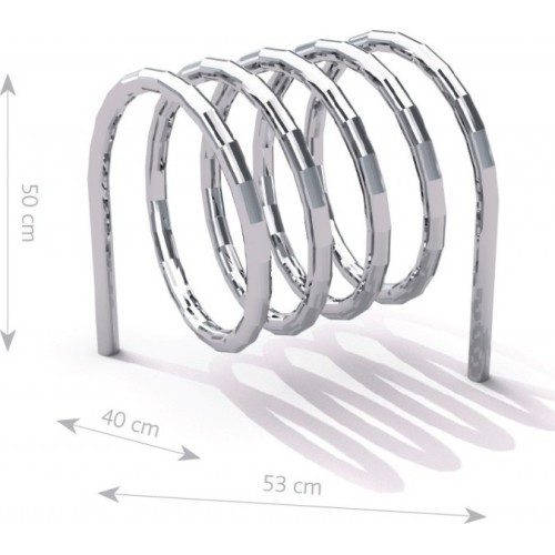 Steel Bicycle Rack Inter-Play 10