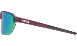 Akiniai Uvex vectiv set cranberry trans. matt / mirror rose