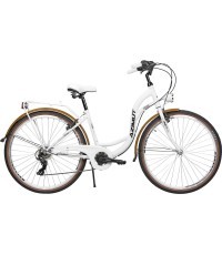AZIMUT Vintage TX-7 28" 2025 Bicycle, white-cream matt