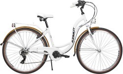 Dviratis AZIMUT Vintage TX-7 28" 2025 white-cream matt