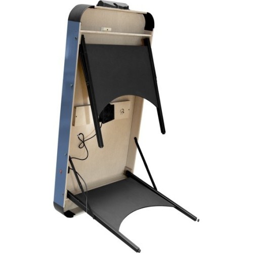 Oro ritulio stalas Dybior Blue Ice, 150x76x86 cm, mėlynas, sulankstomas