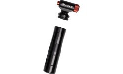 CO2 pump FORCE CAN, with release button (black)