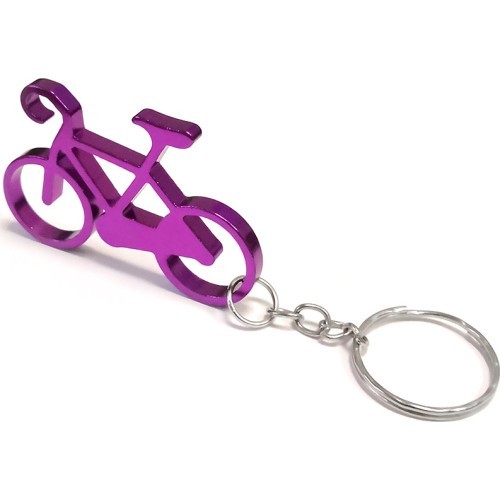 Keychain "Bicycle" (purple)