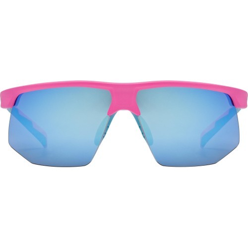 Uvex Aerios S sunglasses, pink matt / mirror blue