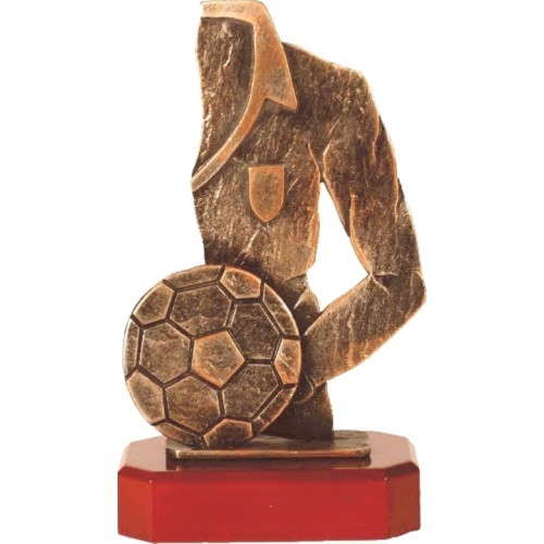 Figurine BEL182 Football - 23cm - Bronza