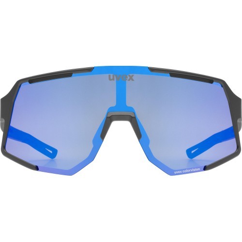 Akiniai Uvex sequenze CV black matt / mirror blue
