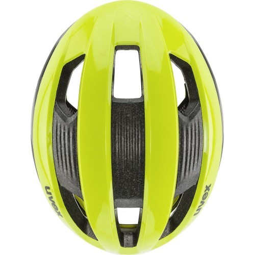 Šalmas Uvex Rise cc neon yellow-black mat