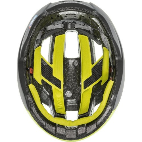 Шлем Uvex Rise cc neon yellow-black mat
