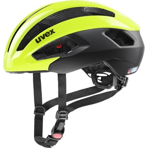 Šalmas Uvex Rise cc neon yellow-black mat