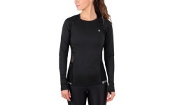 Женская футболка inSPORTline T-Long - Чёрный