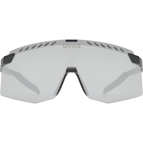 Uvex Pace Stage Glasses black matt / mirror silver