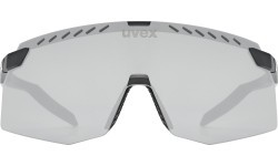 Uvex Pace Stage Glasses black matt / mirror silver