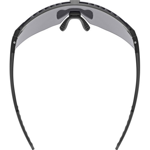 Uvex Pace Stage Glasses black matt / mirror silver