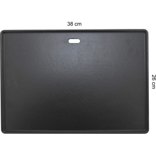 Чугунная плита для гриля 26x38 см