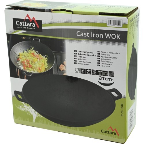 Grilling pan WOK LITINA 31cm