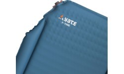 Самонадувающийся коврик Yate X-Tube 3.8, сине-серый