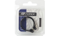 Balnelio stovo apkaba FORCE 34,9mm (aliuminė, juoda)