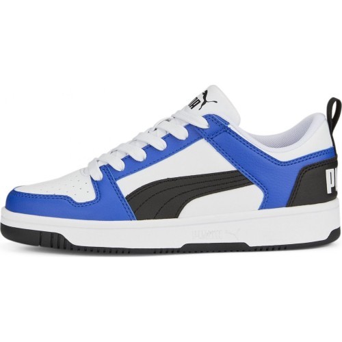 Puma Avalynė Paaugliams Rebound Layup Lo SL Jr White Blue 370490 19