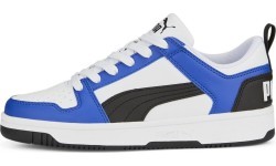 Puma Avalynė Paaugliams Rebound Layup Lo SL Jr White Blue 370490 19
