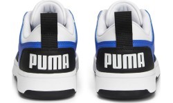 Puma Rebound Layup Lo SL Jr Junior Sneakers White Blue 370490 19