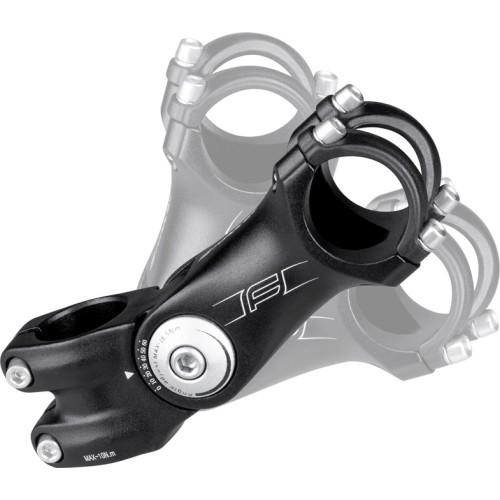 Adjustable bike stem FORCE S6.4 31.8/105mm (black)