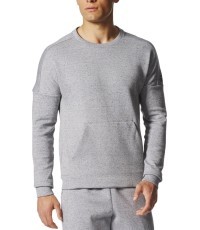 Adidas ID Stadium Crewneck Men's Sweatshirt Grey CF2404