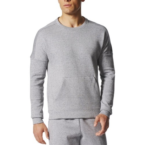 Мужская толстовка Adidas ID Stadium Crewneck Grey CF2404